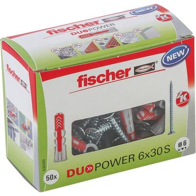 Universaldübel Duopower 6x30 s ld (50 Stk) - Fischer Image