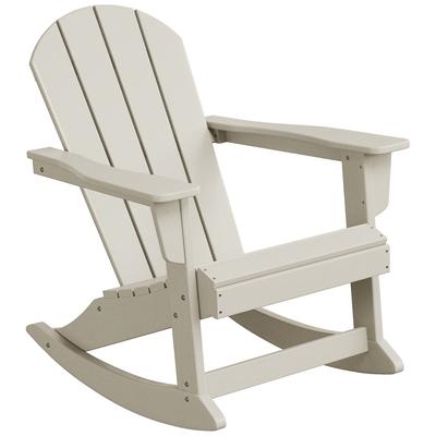 Laguna Hdpe All Weather Outdoor Patio Rocking Chair
