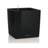 Vaso da interno e esterno cube Premium 30 cm - Nero Lucido - Nero Lucido