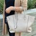 Louis Vuitton Bags | New Louis Vuitton Lockit Mm V.Ca Galet Grey/Beige Leather Tote 100% Authentic | Color: Gray | Size: Mm