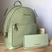 Michael Kors Bags | Michael Kors Backpack Set | Color: Green | Size: Large