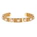 Kate Spade Jewelry | Kate Spade Tagalong Cuff Bracelet Pearl | Color: Gold/White | Size: Os