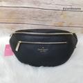 Kate Spade Accessories | Kate Spade Belt Bag Leila Black Leather Fanny Bag Leather Nwt | Color: Black | Size: Os