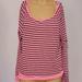 Pink Victoria's Secret Tops | Cute & Comfy Pink Victoria's Long Sleeve Tee Small | Color: Black/Pink | Size: S