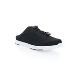 Women's Travelwalker Evo Slide Sneaker by Propet in Black (Size 9 N)