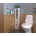 DECOMIL Bathroom Storage Cabinet, Bathroom Storage Organizer | Narrow Bathroom Cabinet, Toilet Paper Organizer | 47 H x 7.6 W x 8.6 D in | Wayfair