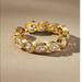 Anthropologie Jewelry | Anthropologie Geo Stone Ring Size 8 | Color: Gold | Size: Various