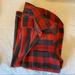 Brandy Melville Tops | Brandy Melville Plaid Shirt | Color: Black/Red | Size: S