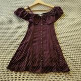 American Eagle Outfitters Dresses | American Eagle Outfitters Spring/ Summer Dress | Color: Purple/Black | Size: 0