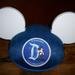 Disney Accessories | Mickey Mouse Hat Ears 60 Diamond Celebration Disney Light Up Not Working | Color: Blue | Size: Osb