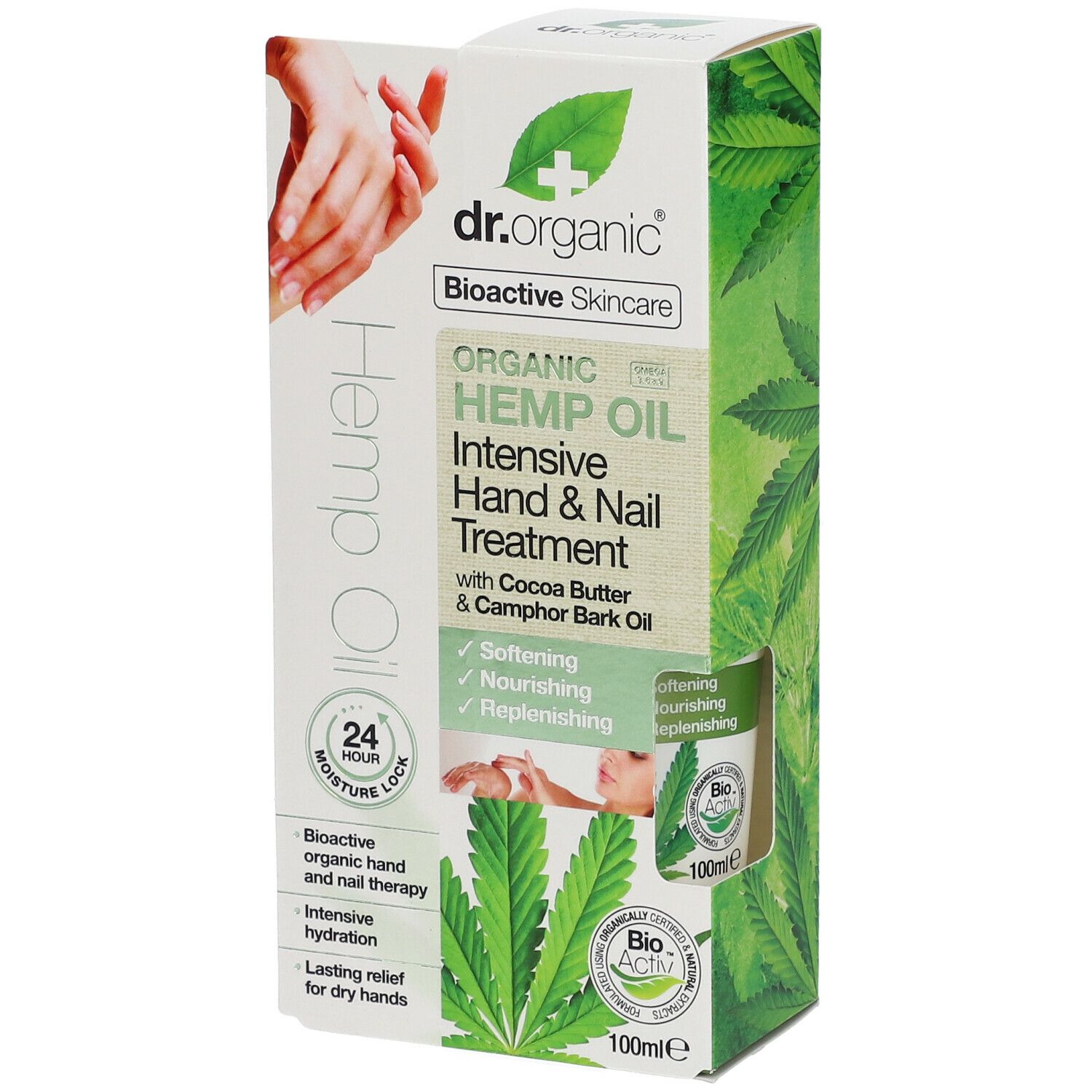 Dr. Organic® Hemp Oil Intensive Hand & Nail Treatment 100 ml Crema