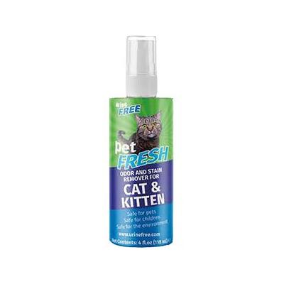 urineFree PetFresh Cat & Kitten Stain Remover, 4-oz bottle