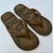 American Eagle Outfitters Shoes | American Eagle Brown Flip Flops Size 5/6 | Color: Brown | Size: 5/6