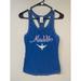 Disney Tops | Disney Aladdin Genie Xs Women’s Tank Top | Color: Blue/White | Size: Xs