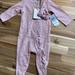 Jessica Simpson Pajamas | Footie Pajamas / Jumper W Matching Headband Nwt, By Jessica Simpson, 6/9 Months. | Color: Gray | Size: 6-9mb