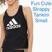 Adidas Swim | Adidas Size Small Strappy Back Tankini Gently Worn | Color: Black/White | Size: S