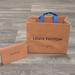 Louis Vuitton Other | Authentic Louis Vuitton Gift Bag | Color: Blue/Orange | Size: Os