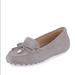Michael Kors Shoes | Michael Kors Light Gray Moccasin | Color: Gray/Silver | Size: 9.5