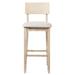 Julian 30 in Gray Wash Bar Stool by Linon Home Décor in Gray