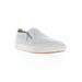 Wide Width Women's Kate Leather Slip On Sneaker by Propet in White (Size 7 W)