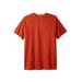 Men's Big & Tall Heavyweight Longer-Length Crewneck T-Shirt by Boulder Creek in Desert Red (Size 3XL)