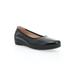 Women's Yara Leather Slip On Flat by Propet in Black (Size 7.5 XW)
