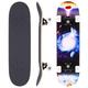 WeSkate Skateboard Komplettboard 79x20cm Holzboard mit ABEC-11 Kugellager 31 Zoll 7-lagigem kanadischem Ahornholz und 85A Rollen Planet