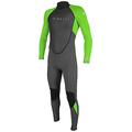 O'Neill Youth Reactor-2 3/2 Back Zip Full Wetsuit Graph/Dayglo 16