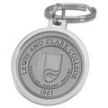 Silver Lewis & Clark College Pioneers Team Logo Split-Wire Key Ring