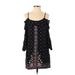 Hollister Casual Dress - Shift: Black Dresses - Women's Size X-Small