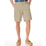 Blair Men's JohnBlairFlex® Relaxed-Fit 8" Inseam Cargo Shorts - Tan - 44
