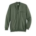 Blair Men's John Blair Supreme Fleece Baseball Jacket - Green - M