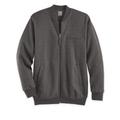 Blair Men's John Blair Supreme Fleece Baseball Jacket - Grey - 4XL