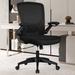 Inbox Zero Gigette Office Chair Upholstered in Black | 39.3 H x 26.8 W x 26.8 D in | Wayfair 8A81C3434327456C9F0AEC04AC182422