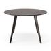 Corrigan Studio® Ferdy Modern Round Dining Table 48" (Charcoal Walnut) Wood in Brown | 29 H x 48 W x 48 D in | Wayfair