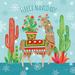 The Holiday Aisle® Lovely Llamas Christmas III Canvas, Cotton | 30 H x 30 W x 1.25 D in | Wayfair F98FAA08491A4640BA77BF9A7D713F35