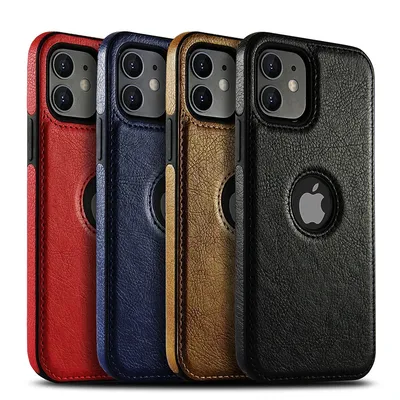 Cell Phone Case High Quality PU Leather Mobile Phones Cases for iPhone 11 12 13 14 15 Pro Max X XR