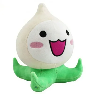 1PC 20CM Over Game Watch Pachimari Plush Toys Soft OW Onion Small Squid Stuffed Plush Doll Cosplay