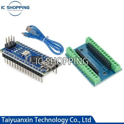 Mini Nano V3.0 ATmega328P Microcontroller Board for Arduino CH340 USB Driver 16Mhz Nano V3.0