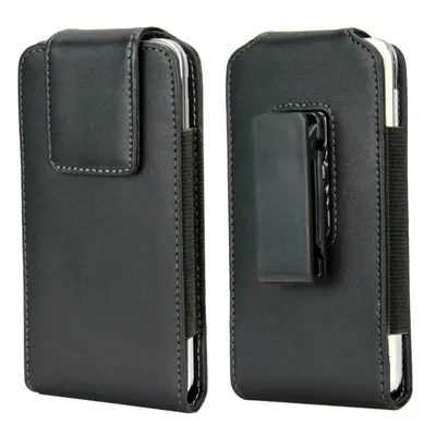 Leather Phone Case Belt Clip For iPhone 16 15 14 13 12 XS XR X 8 7 SE Case 5-6.7" Leather Holster