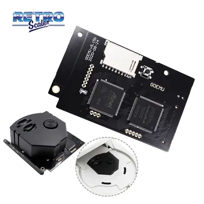 RetroScaler GDEMU 5.15b Optical Drive Simulation Board and SD Memory Card for DC Dreamcast Video