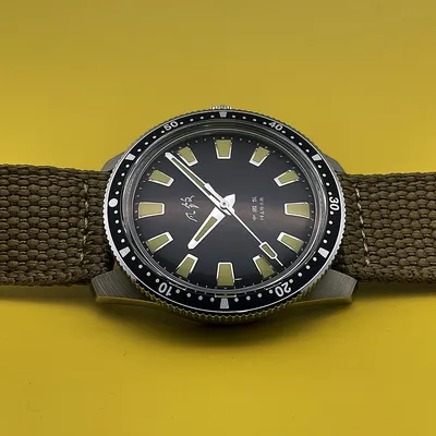 Chinese original MERKUR Handwinding Mechanical Retro Dress Watch 24 Rubis Chinese First Diver Watch Relogio Masculino pre-sold