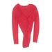 Miss Selfridge Bodysuit: Red Solid Tops - Women's Size 2