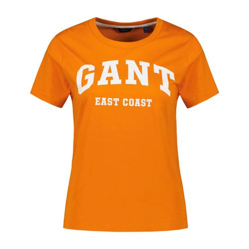 Gant Damen T-Shirt, papaya, Gr. M