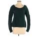 American Eagle Outfitters Sweaters | American Eagle Outfitters Pullover Sweater Size M Forest Green Open Cable Knit | Color: Green | Size: M