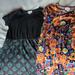 Lularoe Dresses | Lularoe Mae Dresses | Color: Black/Green | Size: 12g