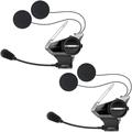 Sena 50S Sound by Harman Kardon Bluetooth Communication System Double Pack, black