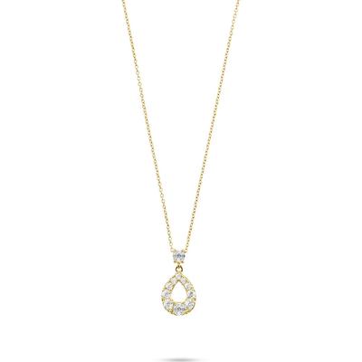 FAVS - Kette 375er Gelbgold Ketten 1 ct Damen