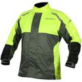 Trilobite Raintec Veste de pluie, noir-vert, taille L