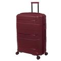 it luggage Momentous 76,2 cm Hardside Kariert 8 Räder erweiterbarer Spinner, Deutsch Rot, 30", It Momentous 76,2 cm, kariert, 8 Räder, erweiterbar